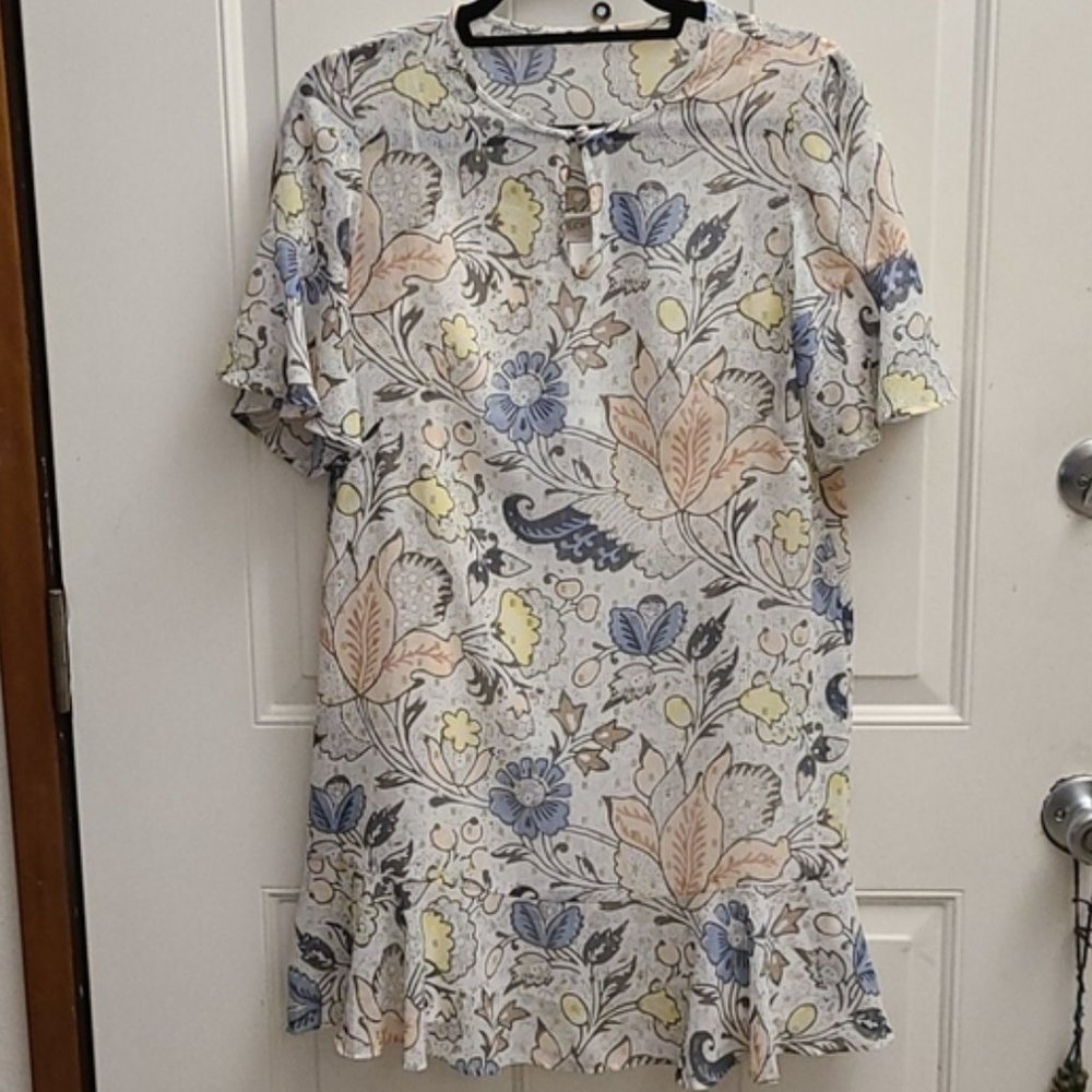 Loft Floral Dress - Picture 3 of 11